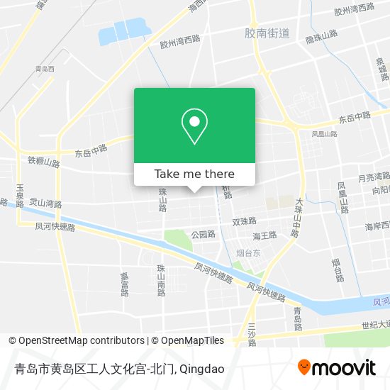 青岛市黄岛区工人文化宫-北门 map