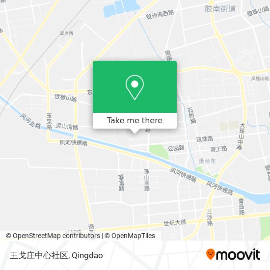 王戈庄中心社区 map