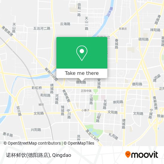 诺杯鲜饮(德阳路店) map