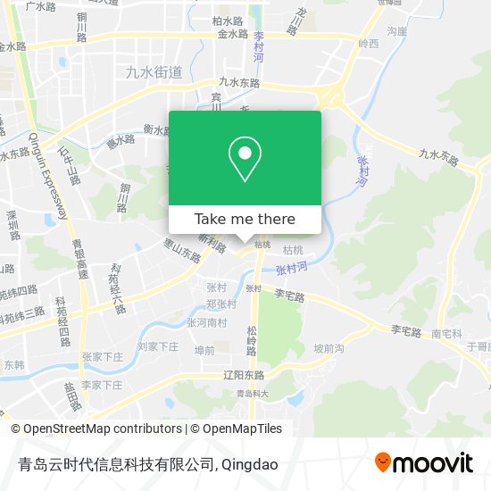 青岛云时代信息科技有限公司 map