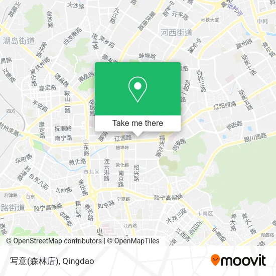 写意(森林店) map