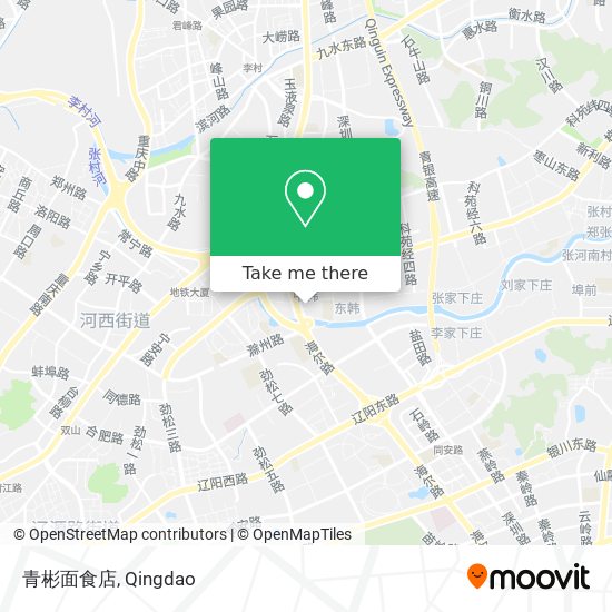 青彬面食店 map