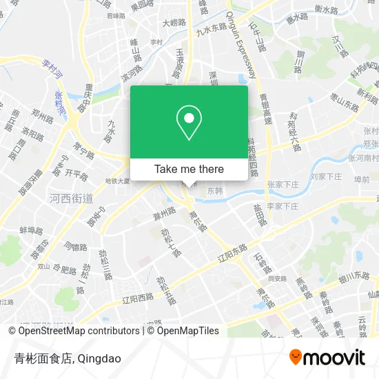 青彬面食店 map