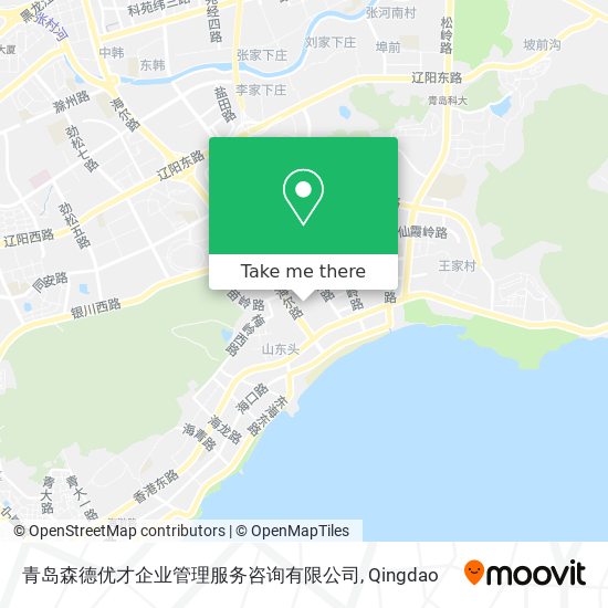 青岛森德优才企业管理服务咨询有限公司 map