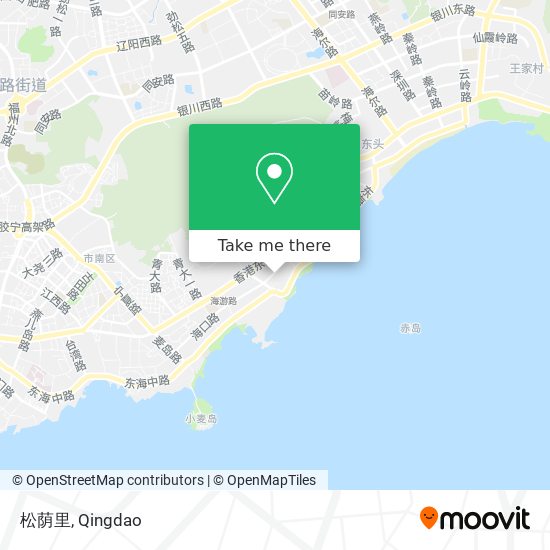 松荫里 map
