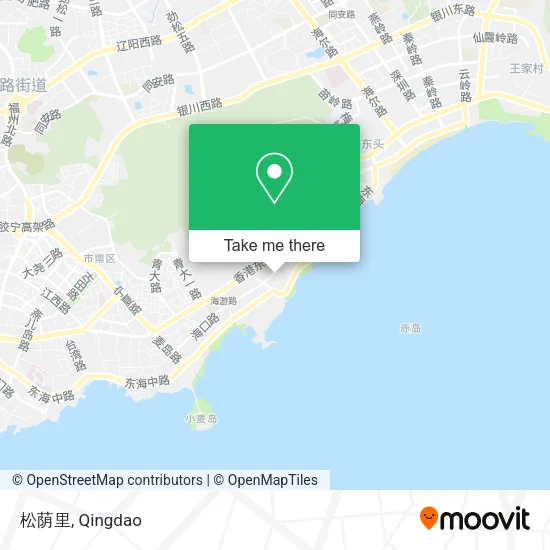 松荫里 map