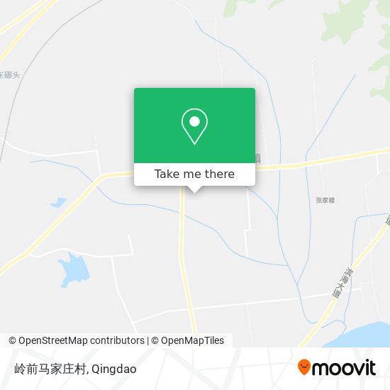 岭前马家庄村 map