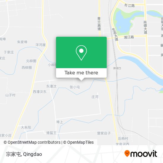 宗家屯 map