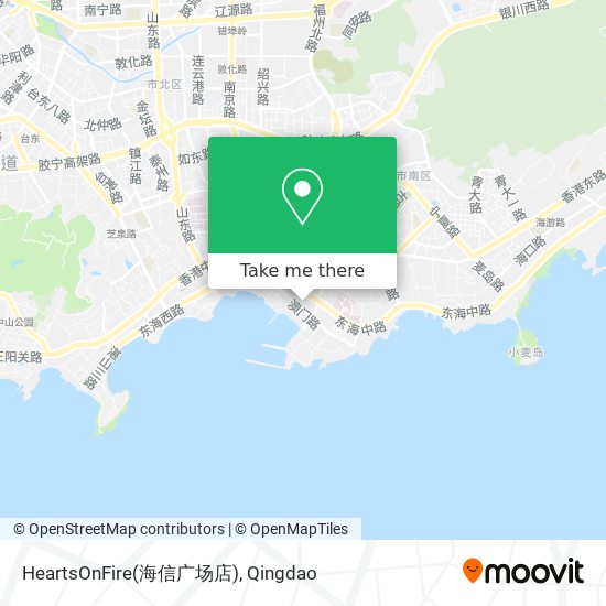 HeartsOnFire(海信广场店) map