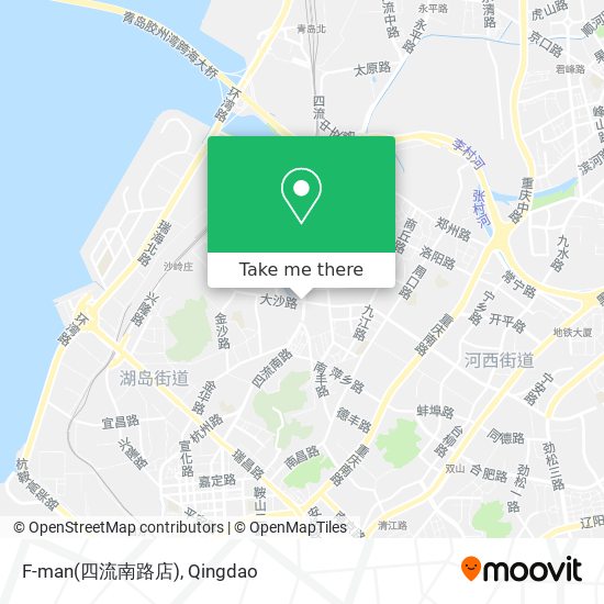 F-man(四流南路店) map