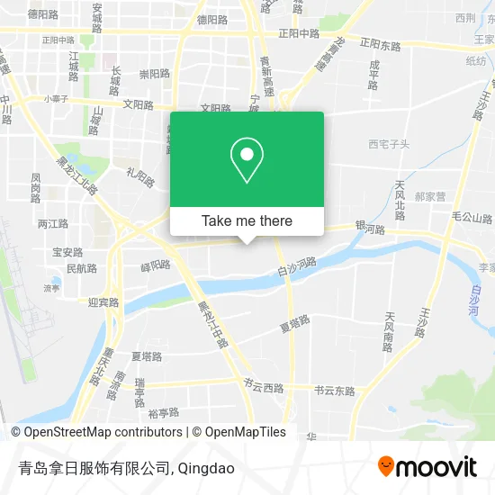 青岛拿日服饰有限公司 map