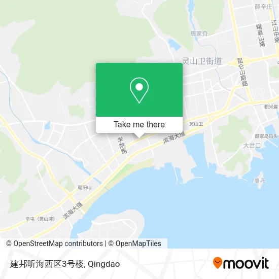 建邦听海西区3号楼 map