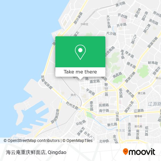 海云庵重庆鲜面店 map