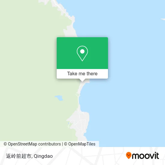 返岭前超市 map