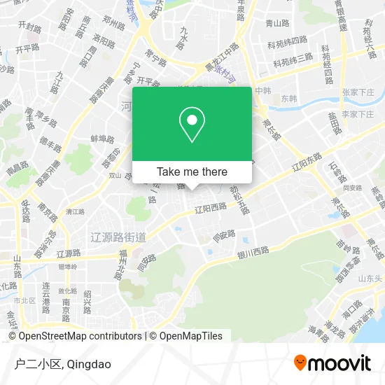 户二小区 map