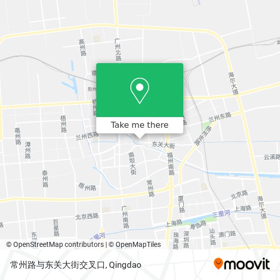 常州路与东关大街交叉口 map