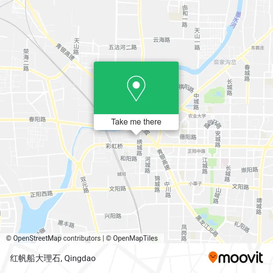 红帆船大理石 map