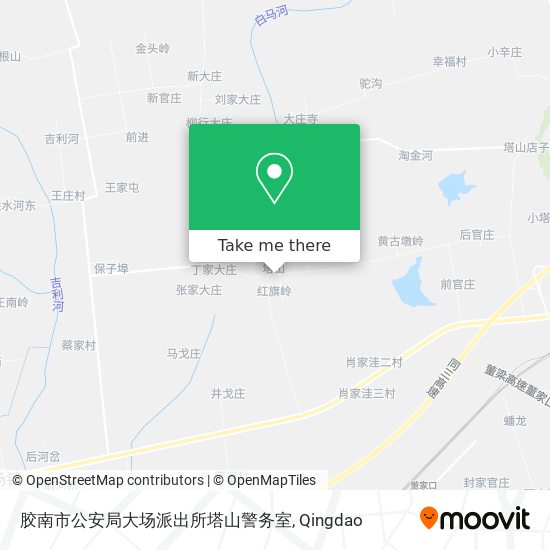 胶南市公安局大场派出所塔山警务室 map