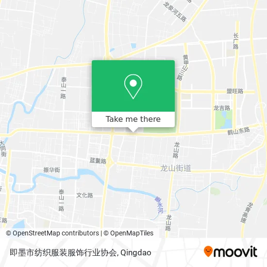 即墨市纺织服装服饰行业协会 map