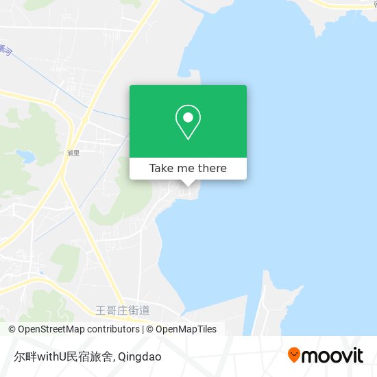 尔畔withU民宿旅舍 map