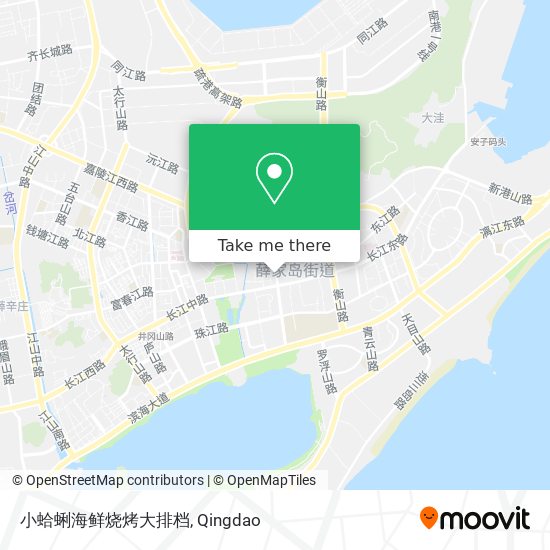 小蛤蜊海鲜烧烤大排档 map