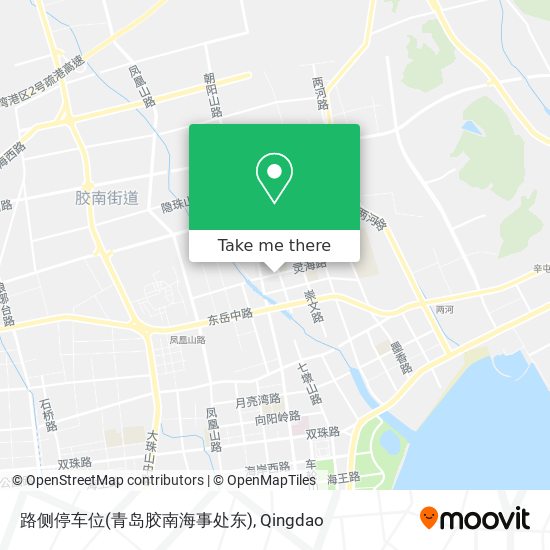 路侧停车位(青岛胶南海事处东) map