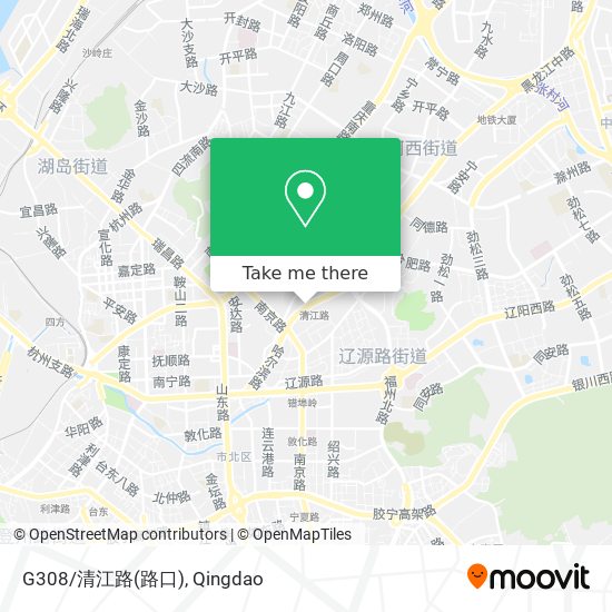 G308/清江路(路口) map