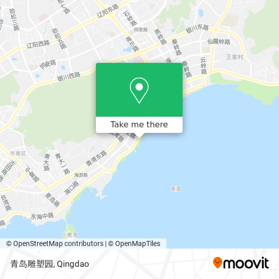 青岛雕塑园 map