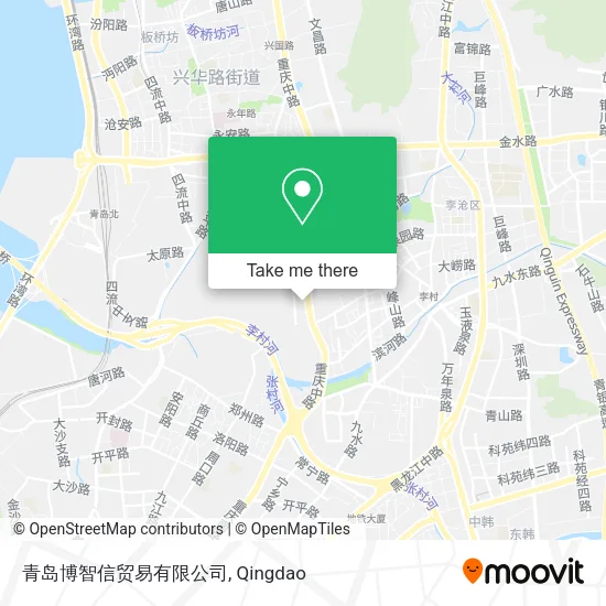 青岛博智信贸易有限公司 map