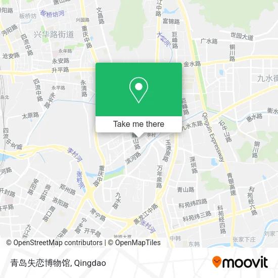 青岛失恋博物馆 map