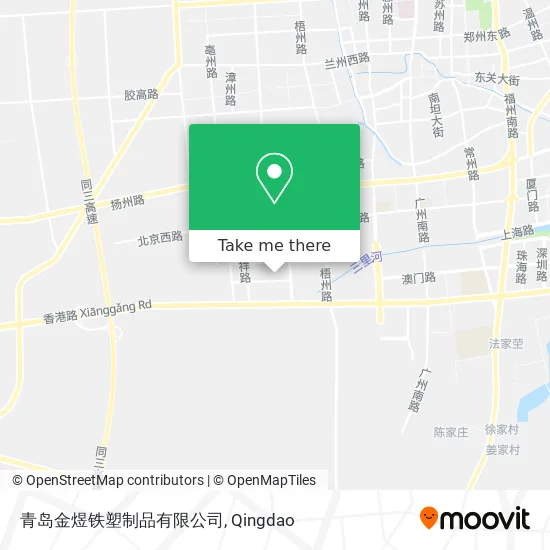 青岛金煜铁塑制品有限公司 map