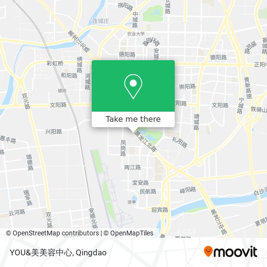 YOU&美美容中心 map