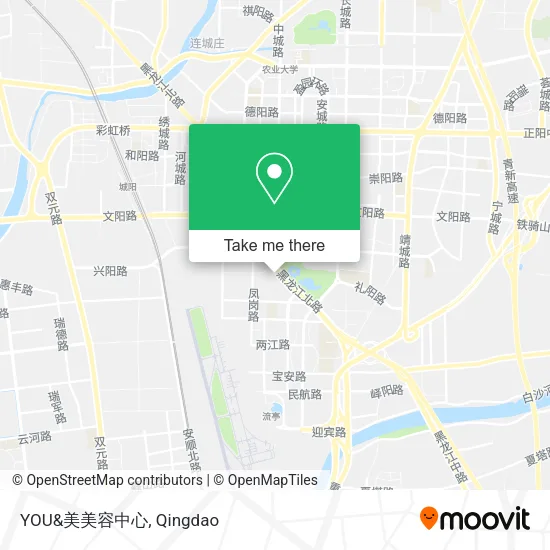 YOU&美美容中心 map