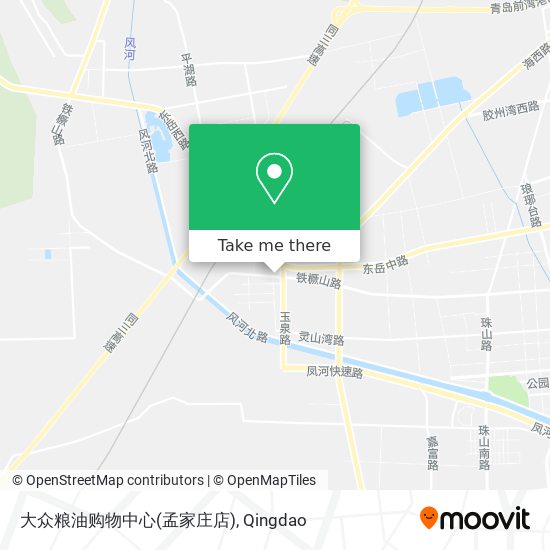 大众粮油购物中心(孟家庄店) map