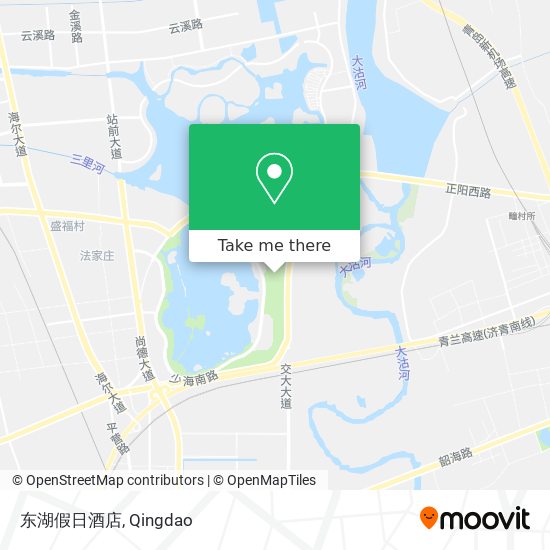 东湖假日酒店 map