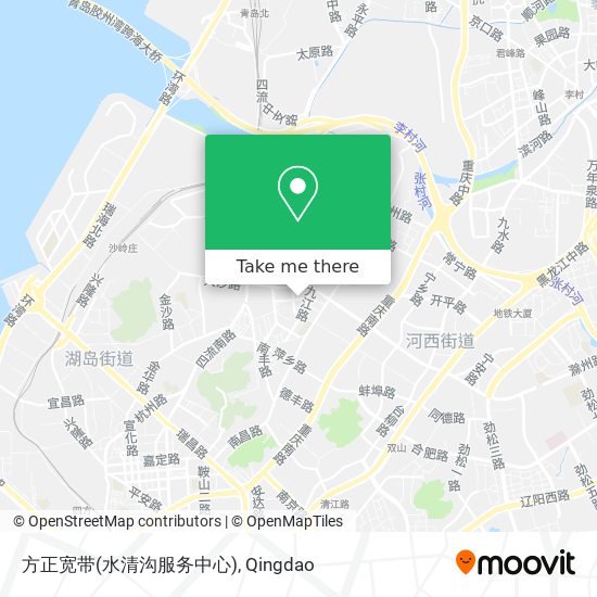方正宽带(水清沟服务中心) map