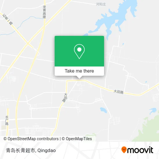 青岛长青超市 map