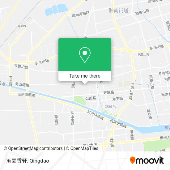渔墨香轩 map