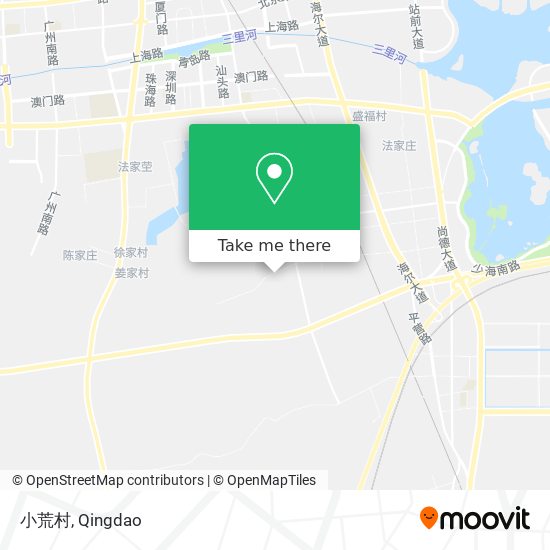 小荒村 map