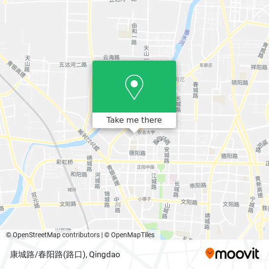 康城路/春阳路(路口) map