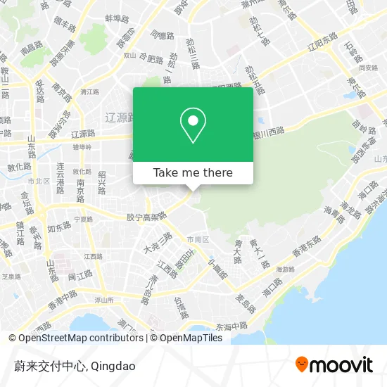 蔚来交付中心 map