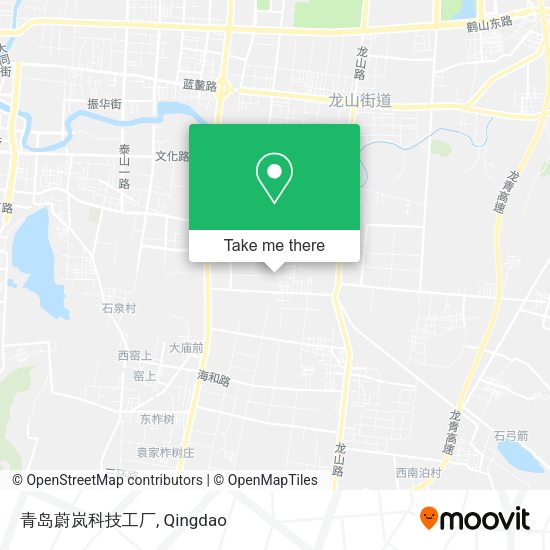 青岛蔚岚科技工厂 map