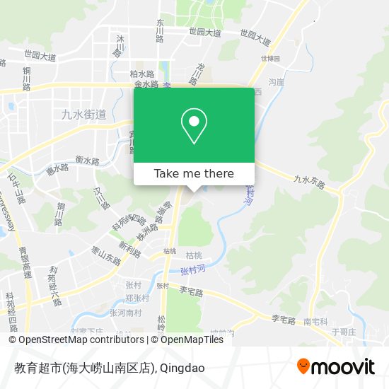 教育超市(海大崂山南区店) map