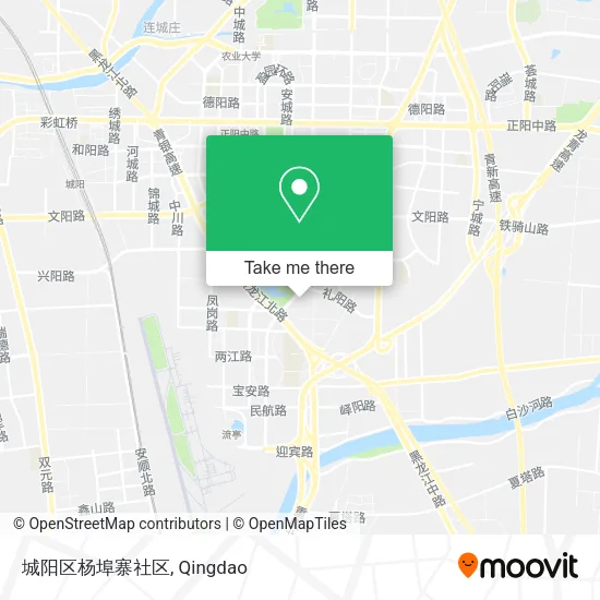 城阳区杨埠寨社区 map