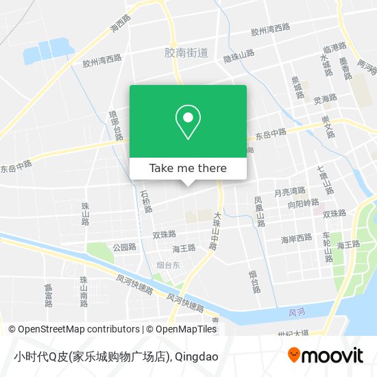 小时代Q皮(家乐城购物广场店) map