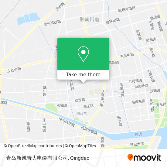 青岛新凯青大电缆有限公司 map