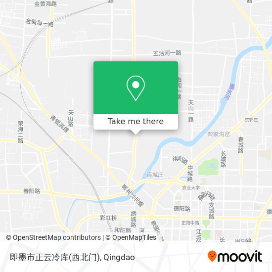 即墨市正云冷库(西北门) map
