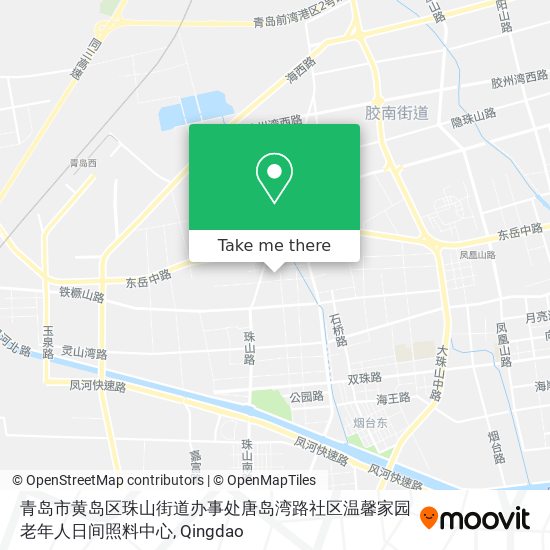 青岛市黄岛区珠山街道办事处唐岛湾路社区温馨家园老年人日间照料中心 map