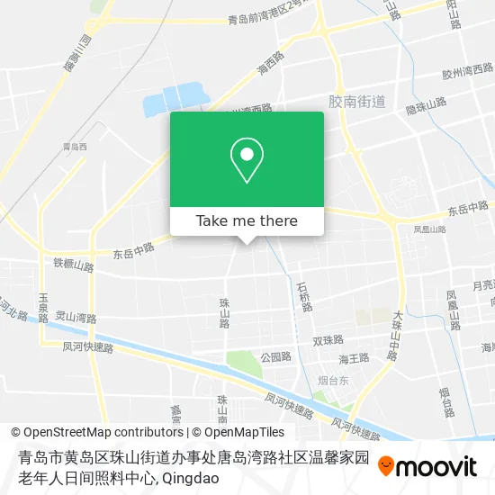 青岛市黄岛区珠山街道办事处唐岛湾路社区温馨家园老年人日间照料中心 map