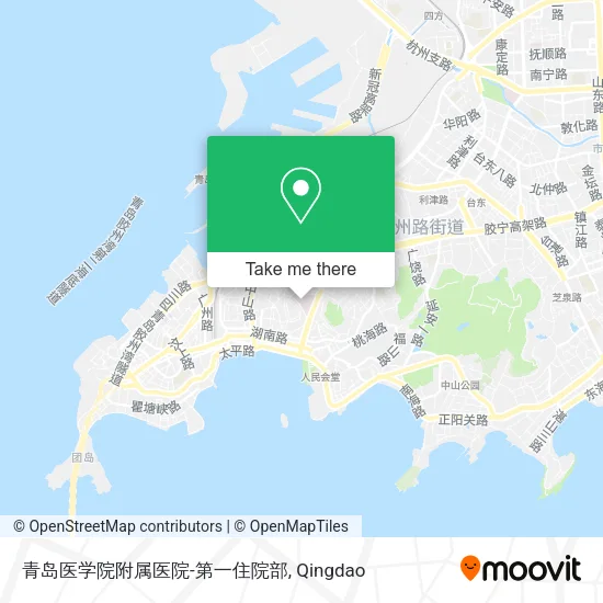 青岛医学院附属医院-第一住院部 map